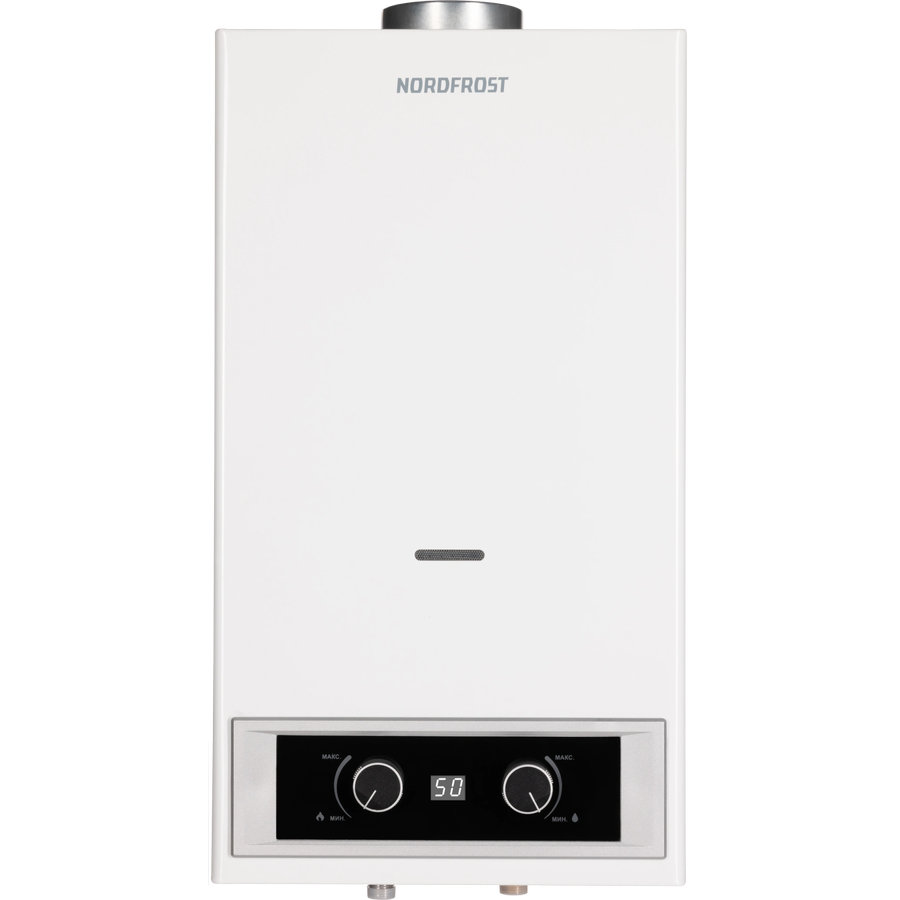 Фото Водонагреватель газовый Nordfrost GF 120 W Изображение Водонагреватель газовый Nordfrost GF 120 W