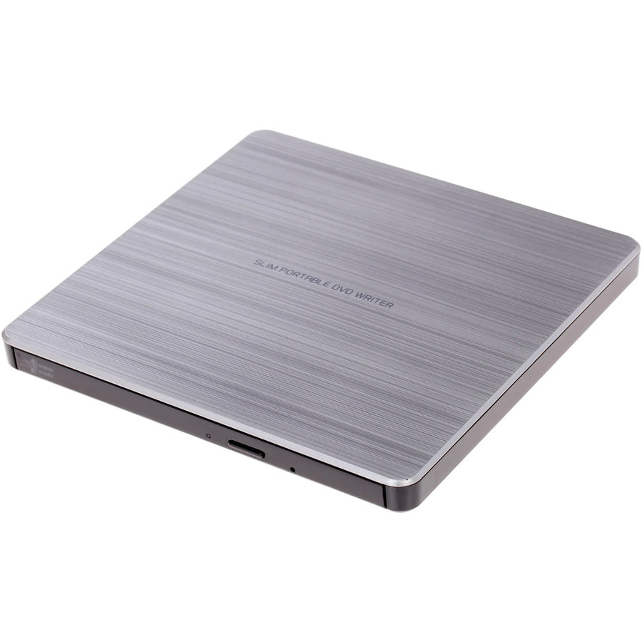 Фото Внешний привод DVD-RW LG GP60NS60 серебристый Изображение Внешний привод DVD-RW LG GP60NS60 серебристый