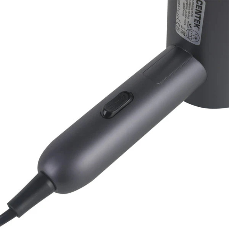 Фото Фен Centek CT-2201 Grey 900Вт Изображение Фен Centek CT-2201 Grey 900Вт