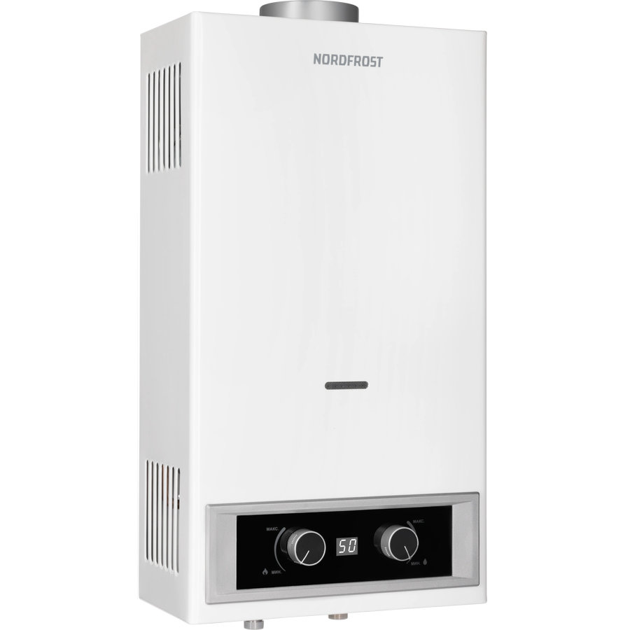 Фото Водонагреватель газовый Nordfrost GF 120 W Изображение Водонагреватель газовый Nordfrost GF 120 W