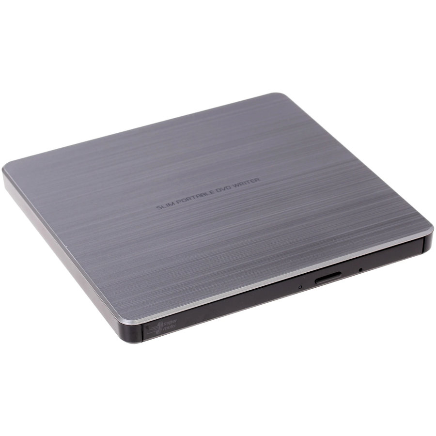 Фото Внешний привод DVD-RW LG GP60NS60 серебристый Изображение Внешний привод DVD-RW LG GP60NS60 серебристый