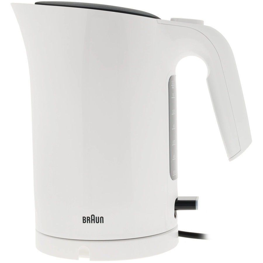 Фото Чайник Braun WK 3100WH белый пластик Изображение Чайник Braun WK 3100WH белый пластик
