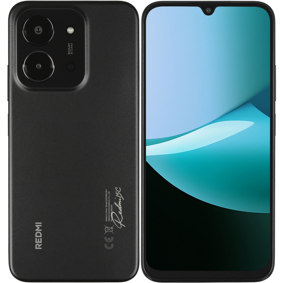 Фото Смартфон Xiaomi Redmi 15C 4/256Gb Black Изображение Смартфон Xiaomi Redmi 15C 4/256Gb Black