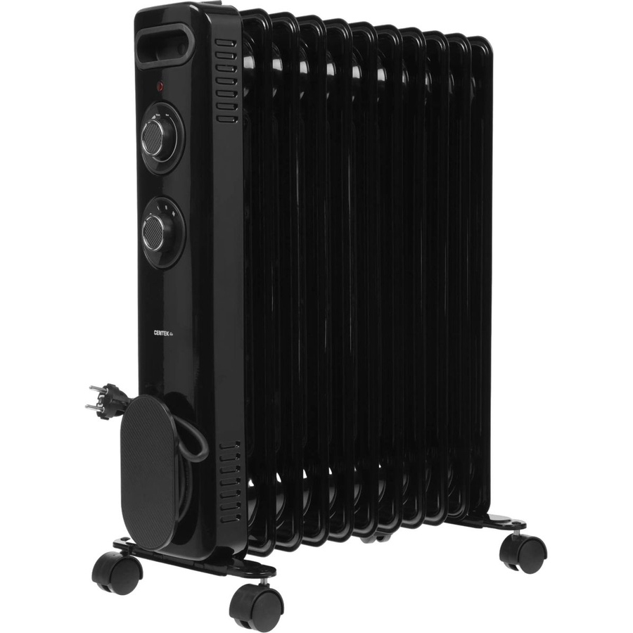 Фото Масляный обогреватель Centek CT-6231-11 секц. черный Изображение Масляный обогреватель Centek CT-6231-11 секц. черный