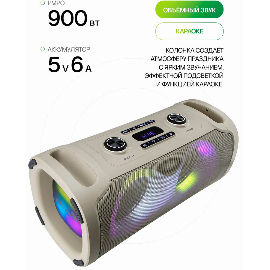 Фото Акустическая система Eltronic 30-85 DANCE BOX 900 белая Изображение Акустическая система Eltronic 30-85 DANCE BOX 900 белая